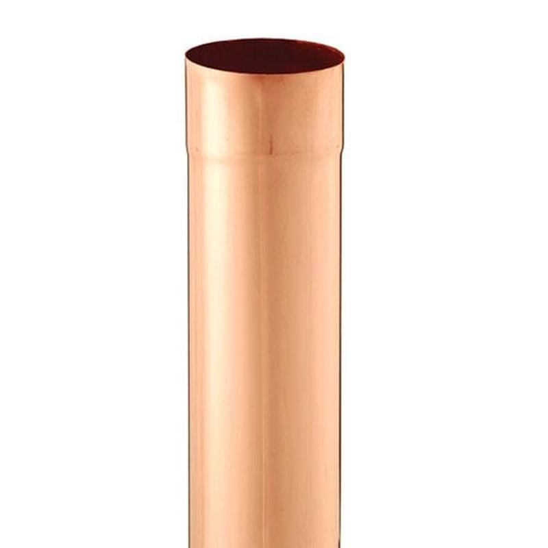 100mm Copper 1m Downpipe