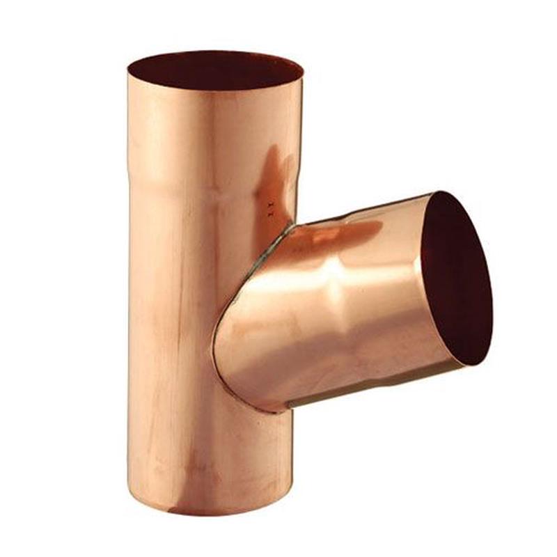 100mm Copper 70 Degree Branch