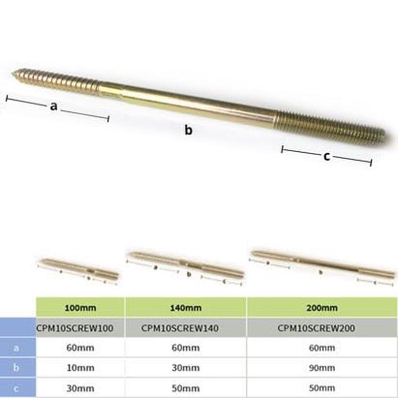 100mm M10 Screw For Copper Downpipe Bracket
