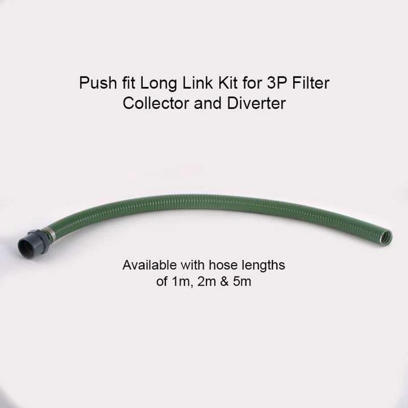 Push-fit 5m Long Water Butt Link Kit