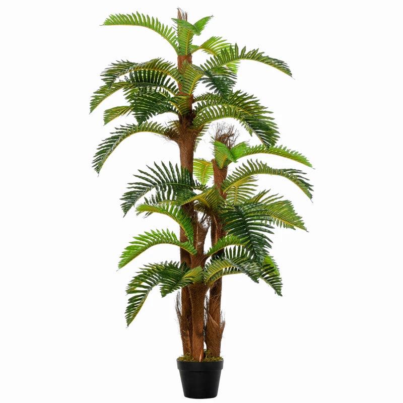 Artificial Tropical Palm Plant in Pot 150cm Green Indoor Home Decor