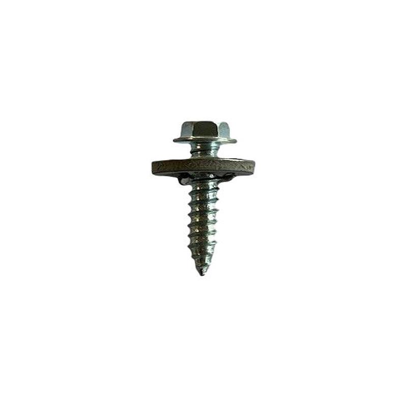 60mm Wood tec Painted Head Screws Black With 19mm Washer