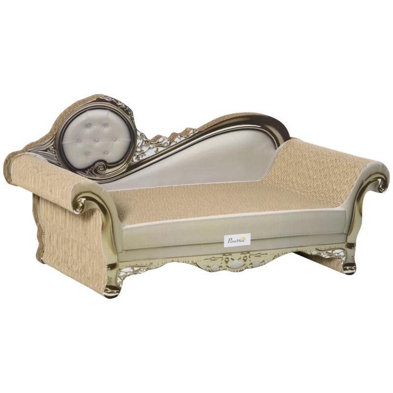 Premium Brown Cat Furniture with Scratching Pad & Catnip - Stylish, Durable, Perfect for Play and Relaxation