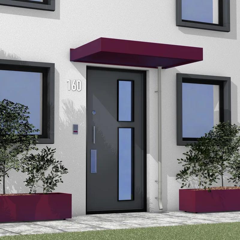 Alumasc Skyline CA160 Finchley Aluminium Door Canopy - All Colours