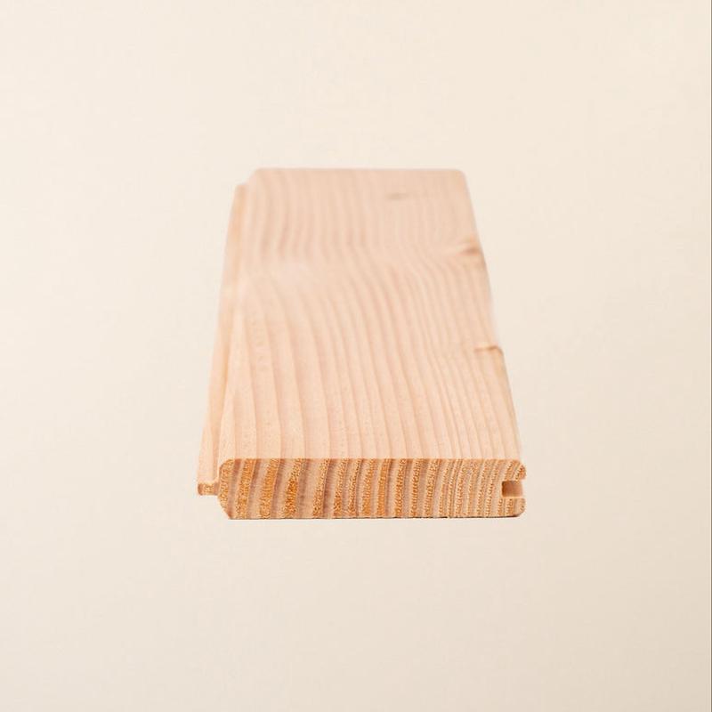 British Larch T&G Cladding Board  95mm x 19mm  Smooth Planed Home-Grown Timber