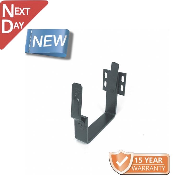 120x75mm Box Profile Anthracite Grey Galvanised Steel Fascia Bracket