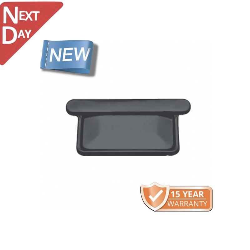 120x75mm Box Profile Anthracite Grey Galvanised Steel Seem or Glue-On Stop End