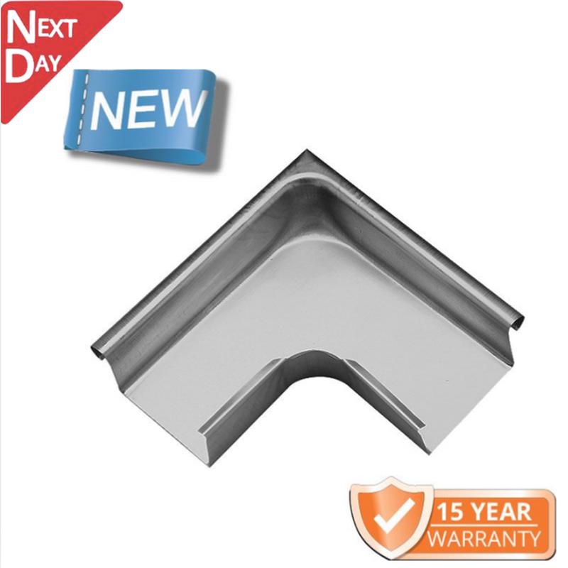 120x75mm Box Profile Galvanised Steel 90 Degree External Angle