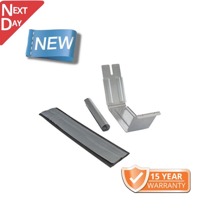 120x75mm Box Profile Galvanised Steel Gutter Connector Union