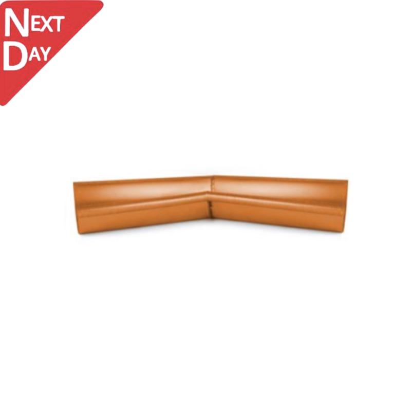 125mm Half Round Copper 135 Degree Internal Angle