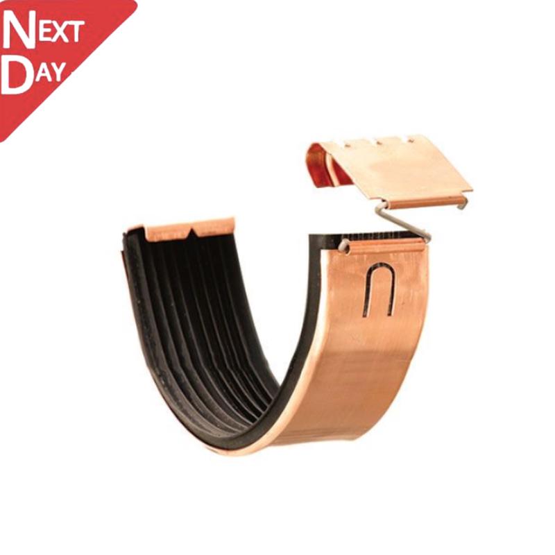 125mm Half Round Copper Gutter Union