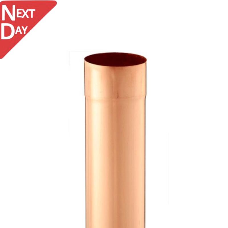 80mm Copper Downpipe 3m