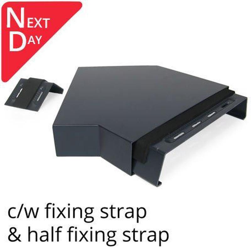 Alumasc Skyline 422mm Aluminium Coping - Suitable For 301-360mm Wall - 135 Degree Angle - RAL 7016 Anthracite Grey