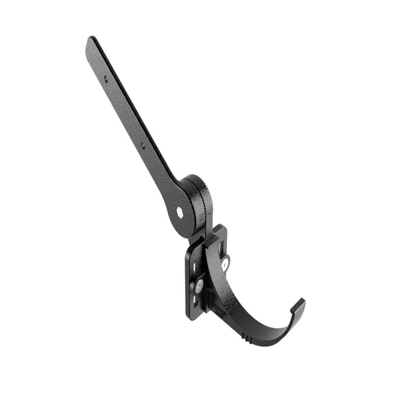 125mm Cast Aluminium Black Side Fix Rafter Bracket