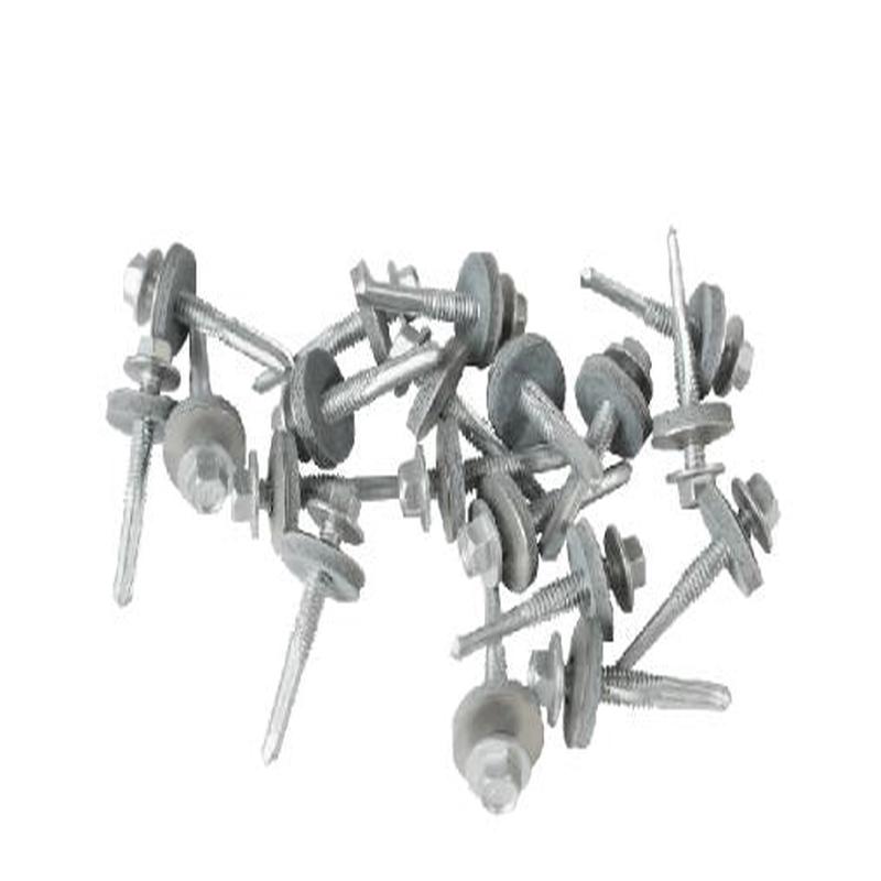 38mm Screws for heavy steel with a 19mm bonded washer (Pack of 100)