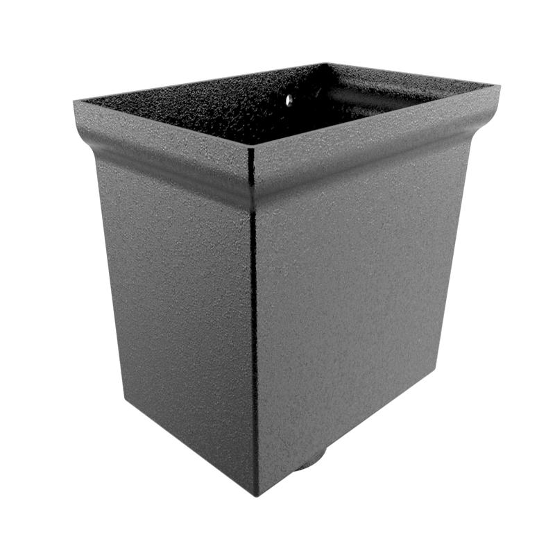 ARP Centurion Small Cast Aluminium Hopper - 63mm Dia Outlet Flushfit