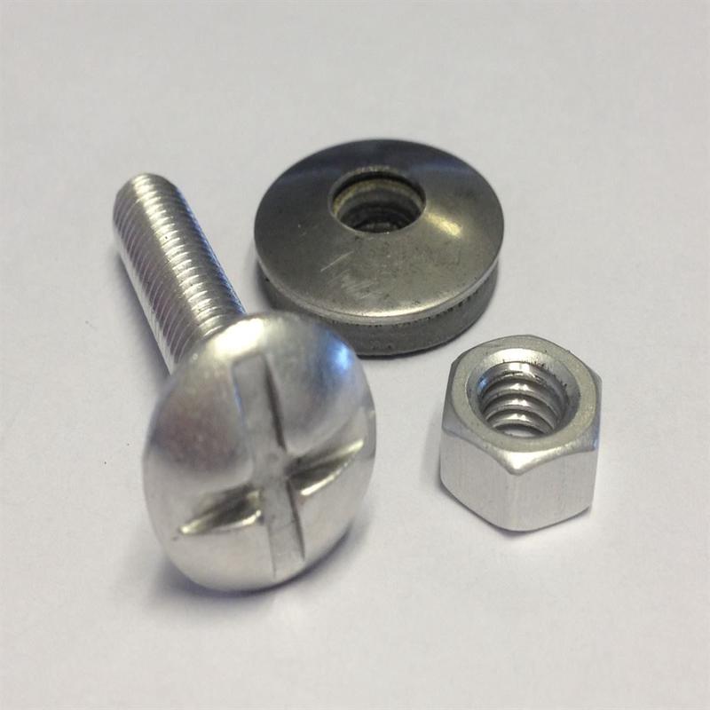 ARP M6 x 30mm Nut, Bolt & Washer for Cast Aluminium Gutters- Each