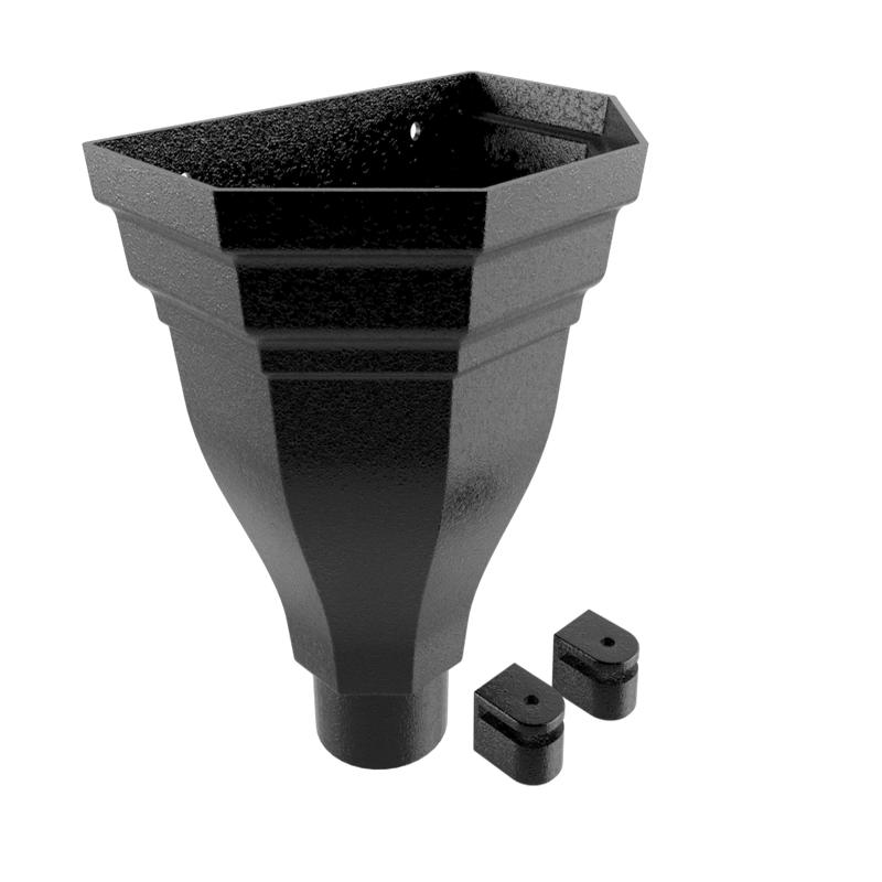 ARP Merus Large Cast Aluminium Hopper - 76mm Dia Outlet Flushfit