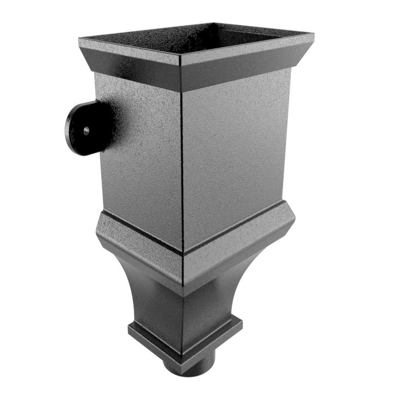 ARP Victrix Cast Aluminium Hopper - 100mm Outlet With 30mm Standoff