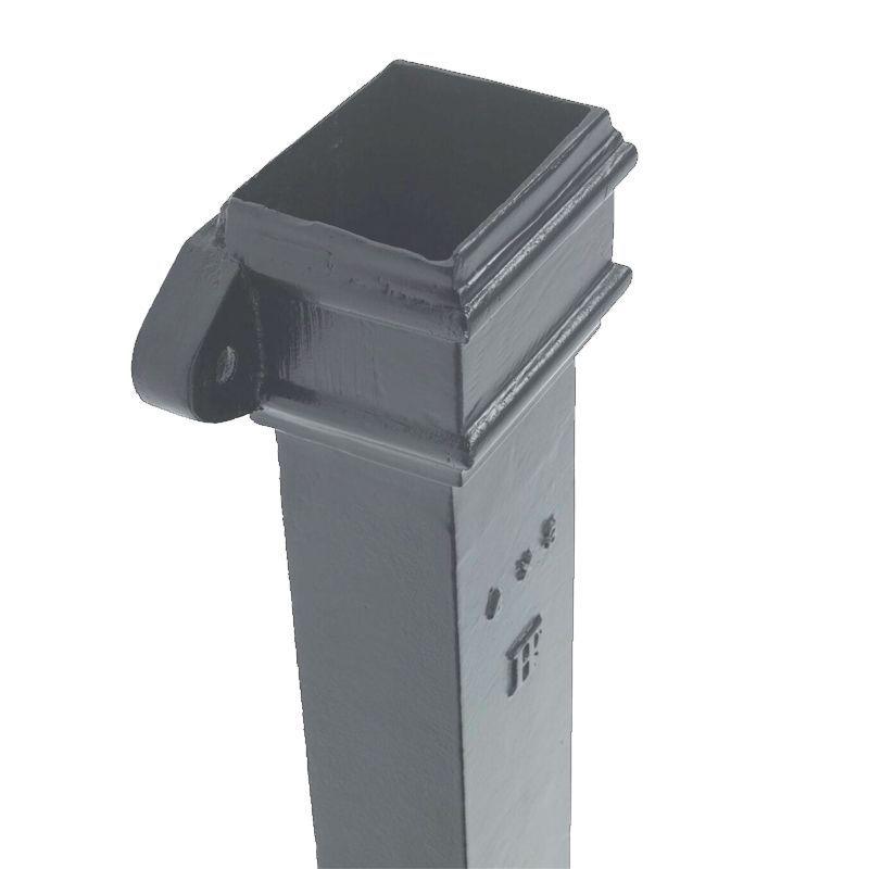 100 x 75mm Primed CI 1.83m Eared Downpipe