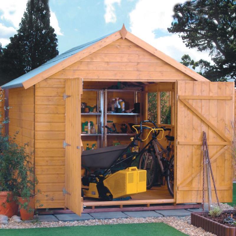 10x8 Premier Garden Shed - Spacious Storage
