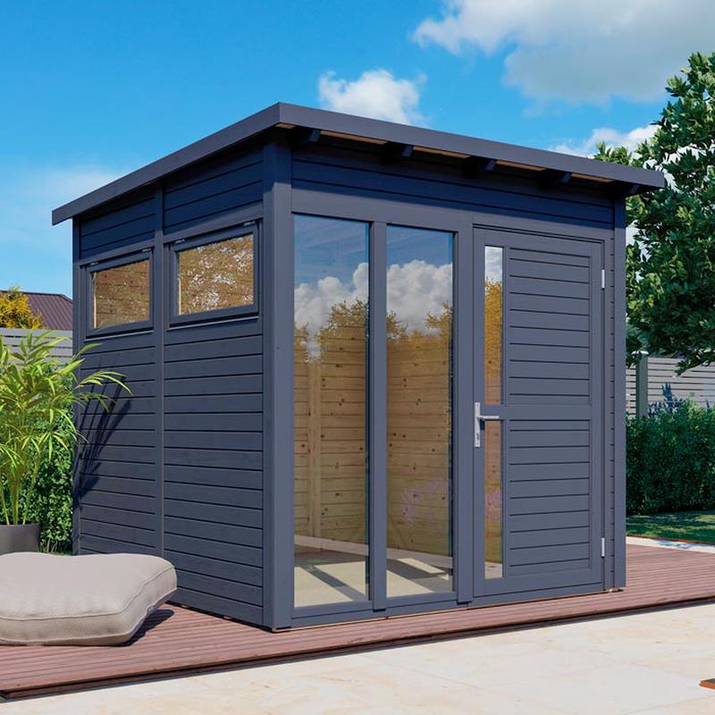Anthracite Pentus 2 Garden Office