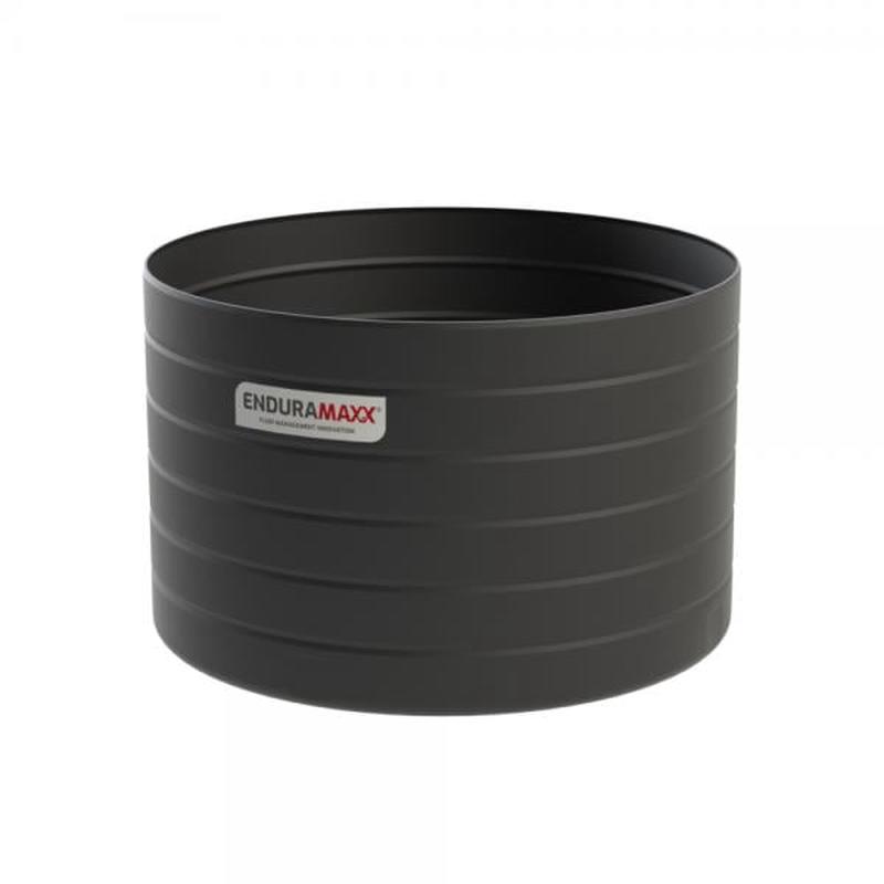 20,000 Litre Vertical Open Top Tank - 1 SG - Black