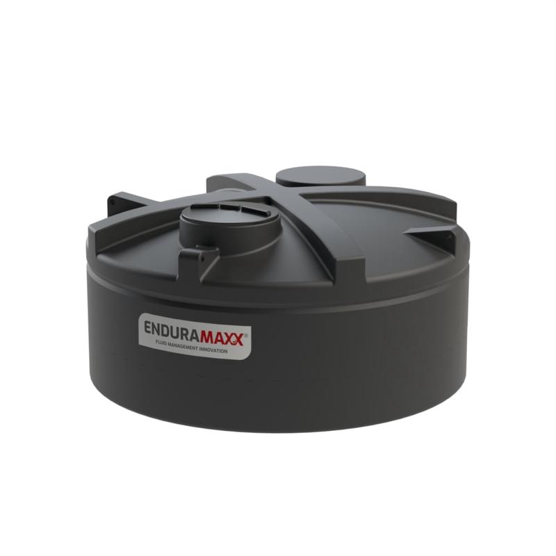 5,000 Litre Vertical Tank - Black - Potable Water - 1 SG - Low Profile