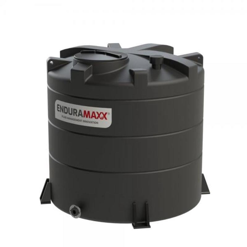 4,000 Litre Vertical Liquid Fertiliser Tank with 4" Mushroom Vent & Bolt Down Feet