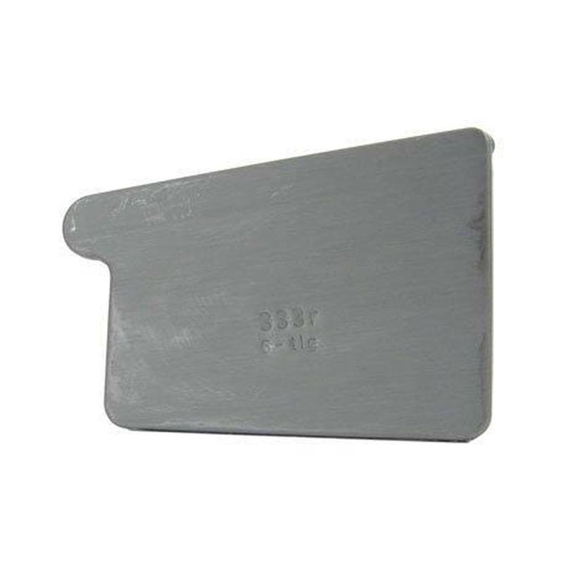 VM Quartz Zinc 120mm Box Right-Hand Gutter Stopend