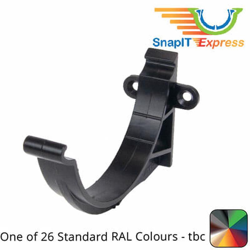 125mm (5") SnapIT Express Aluminium Half Round Fascia Bracket - One of 26 Standard RAL Colours TBC