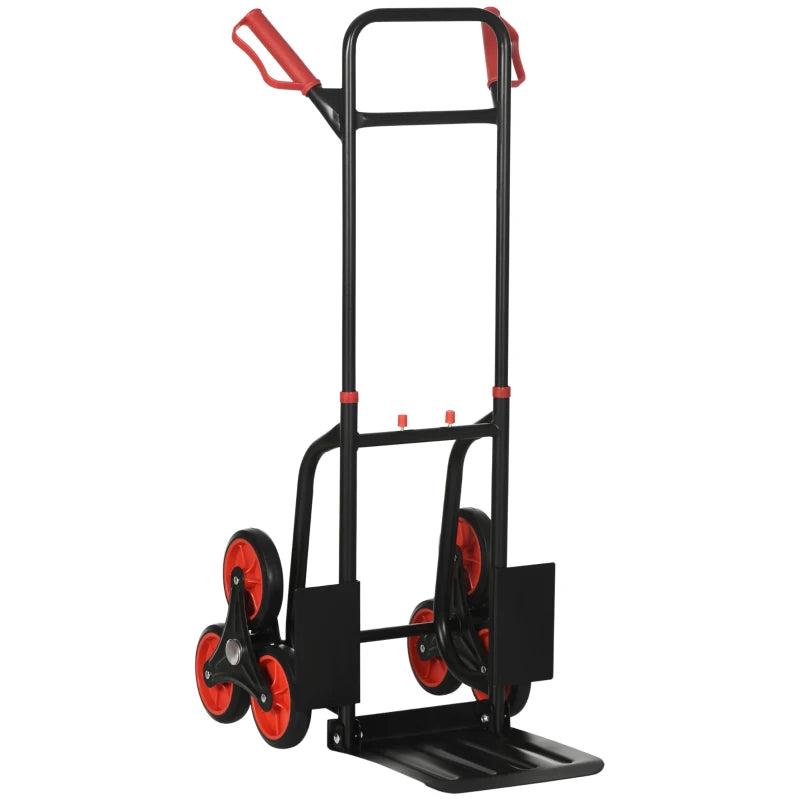 6-Wheel Steel Stair Climbing Trolley Cart