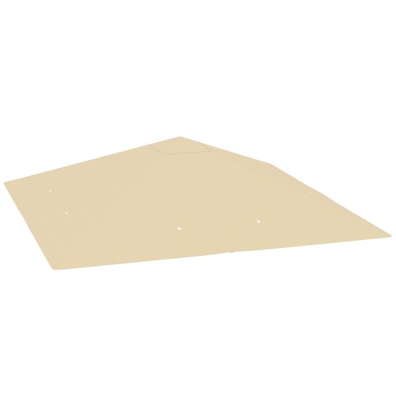 Beige 3x3m Garden Gazebo Canopy Replacement Cover