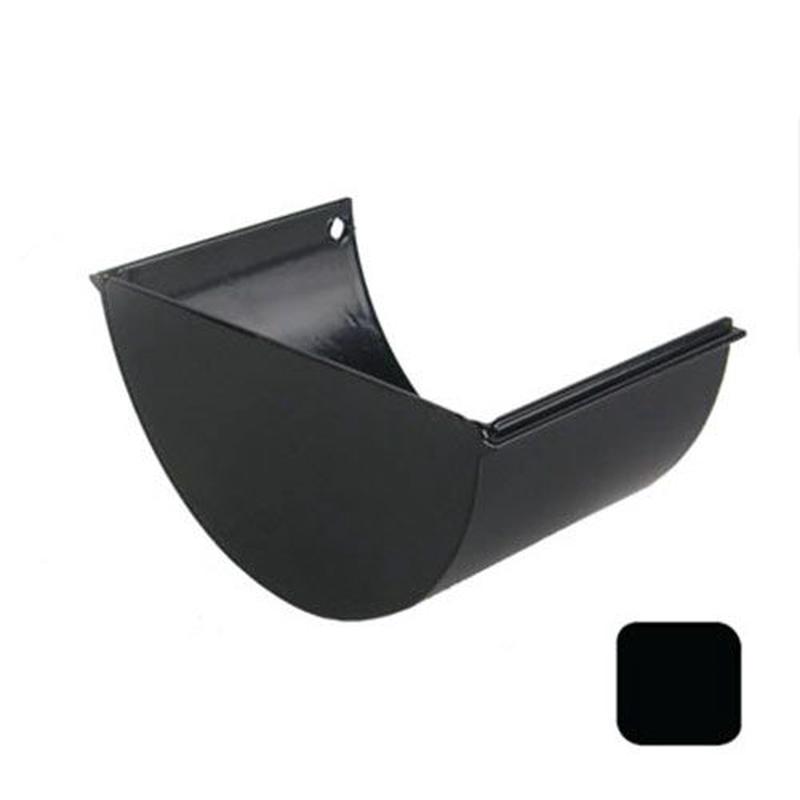 Alumasc AX 115mm (4.5") Aluminium Half Round Stopend