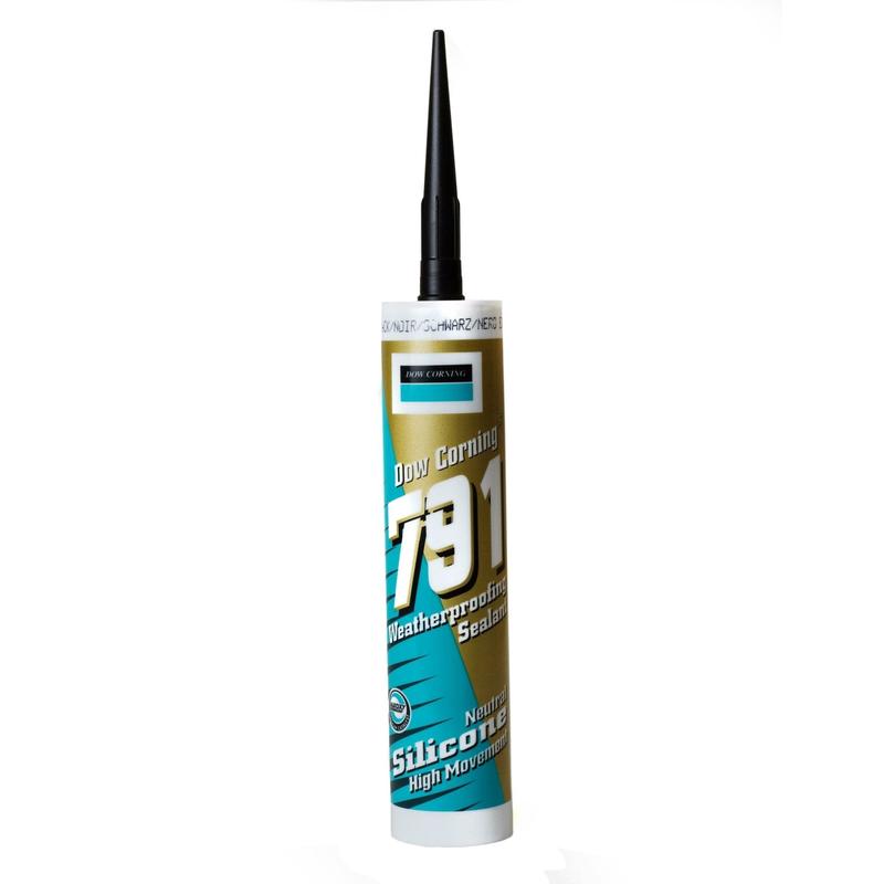 Black Low Modulus Dow Corning Silicone Sealant