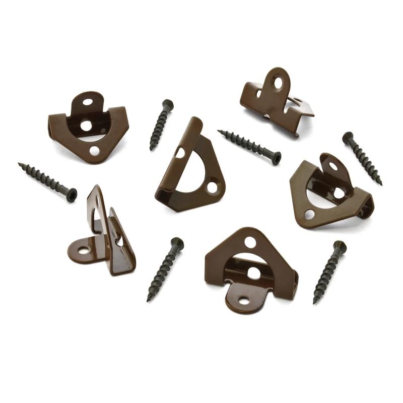 Bamboo Decking Starter Clips and Screws (Pack of 50)