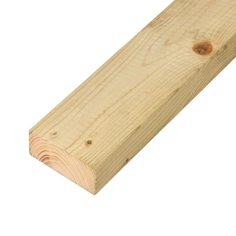 C24 Sawn Green Treated Timber Decking Joist 47mm x 100mm - 4.2m & 4.8m Available