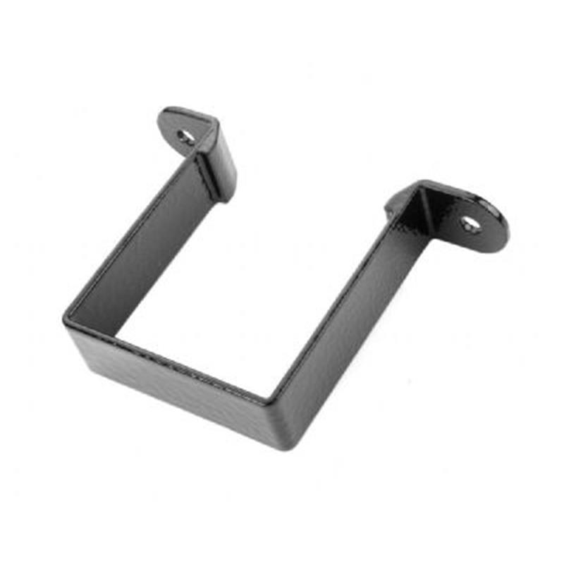 100mm Square PPC Aluminium Standard Base Downpipe Clip