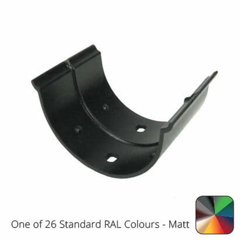 ARP 115x75mm (4.5"x3") Beaded Deep Run Cast Aluminium Gutter Union - One of 26 Standard Matt RAL colours TBC