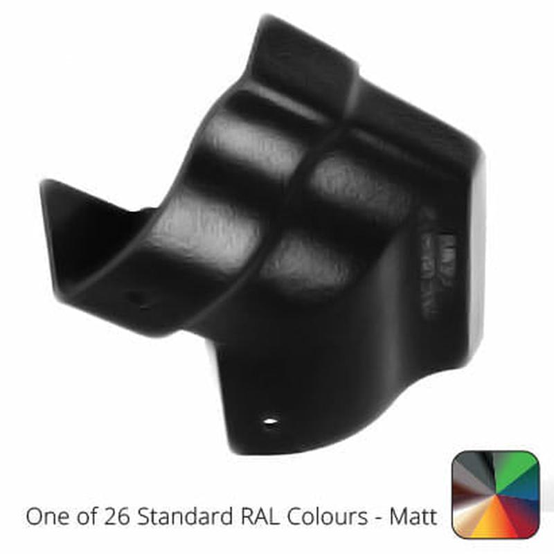 Alumasc 125mm (5") Victorian Ogee Cast Aluminium Gutter 135 External Angle - One of 26 Standard Matt RAL colours TBC