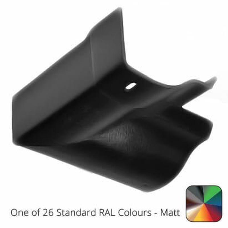 Alumasc 125mm (5") Victorian Ogee Cast Aluminium Gutter 90 Internal Angle - One of 26 Standard Matt RAL colours TBC