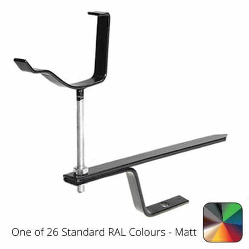 Alumasc 125mm (5") Victorian Ogee Cast Aluminium Rise & Fall Gutter Bracket - One of 26 Standard Matt RAL colours TBC