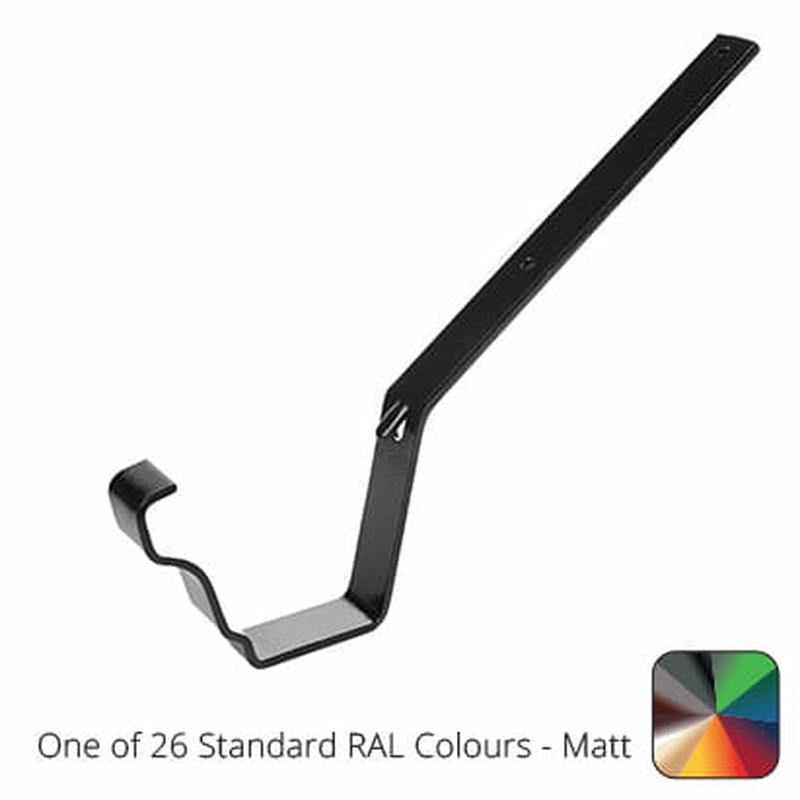 Alumasc 125x100 (5"x 4") Moulded Ogee Aluminium Top Fix Rafter Bracket - One of 26 Standard Matt RAL colours TBC